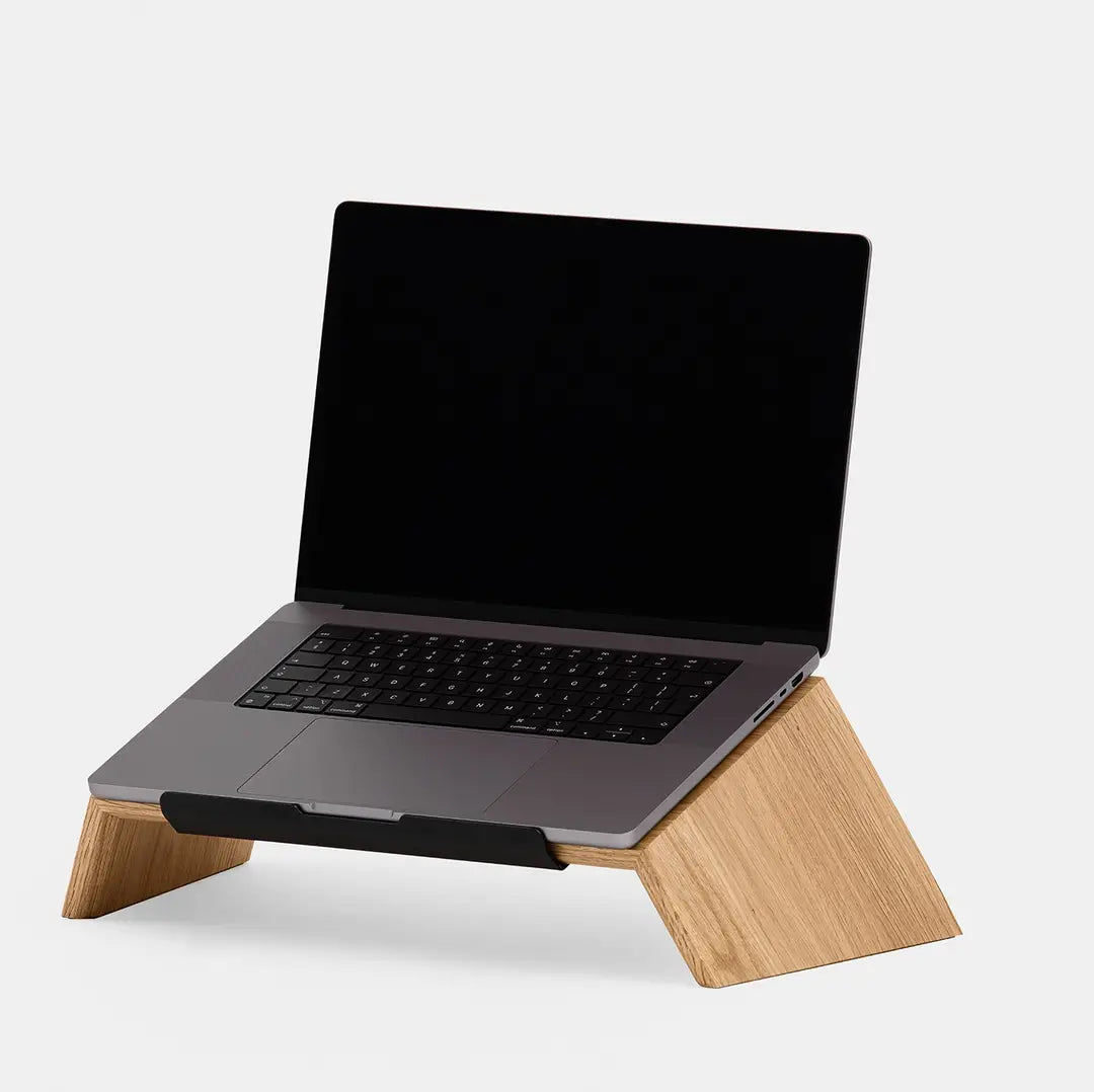 Supporto per Laptop in Legno Ergonomico