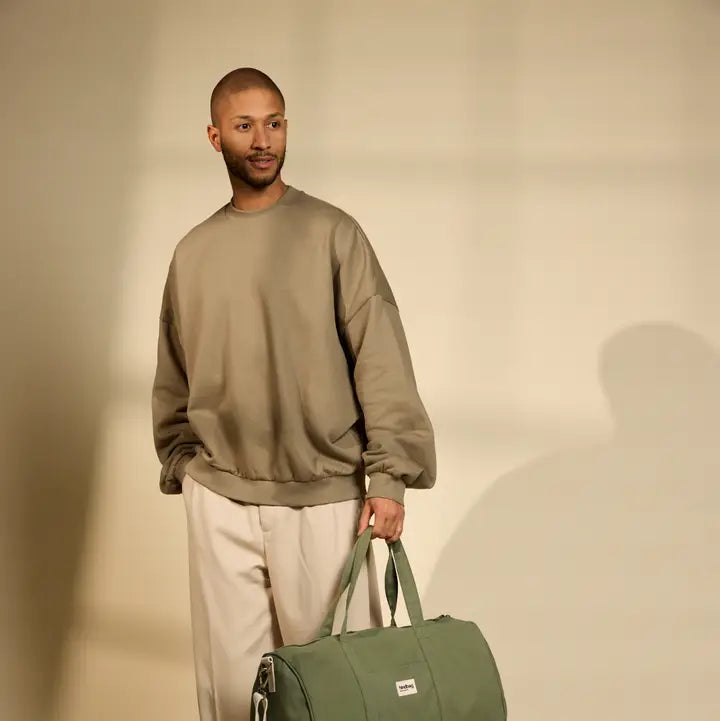 Weekend Bag in Cotone Biologico