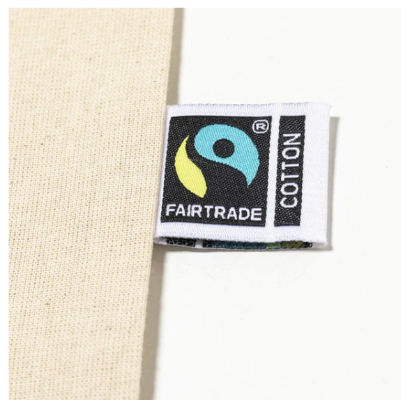 Shopper Fairtrade in Cotone – Leave No Trace, Carry the Change