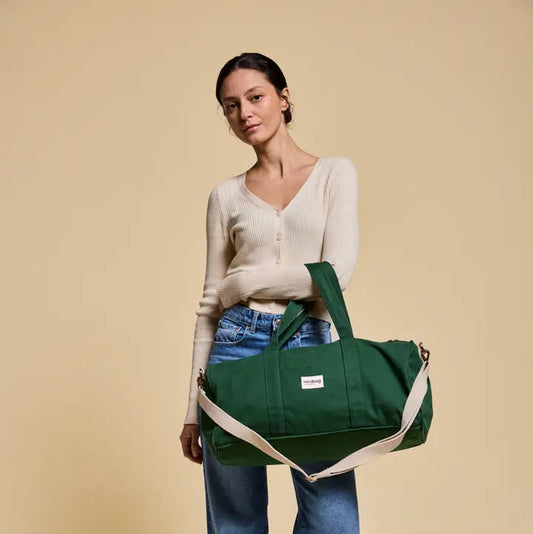 Weekend Bag in Cotone Biologico
