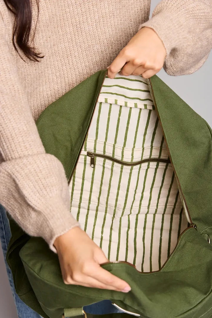 Travel Bag in Cotone Biologico