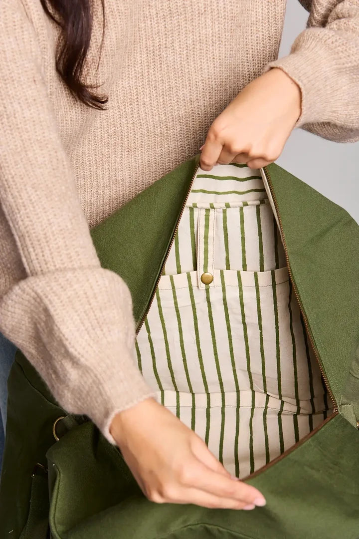 Travel Bag in Cotone Biologico