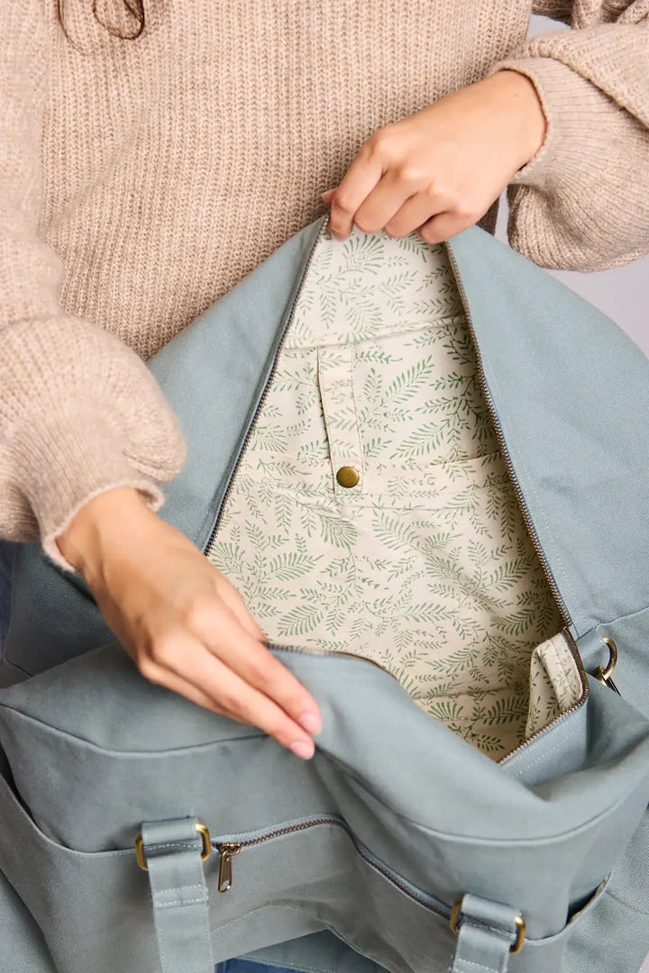Travel Bag in Cotone Biologico